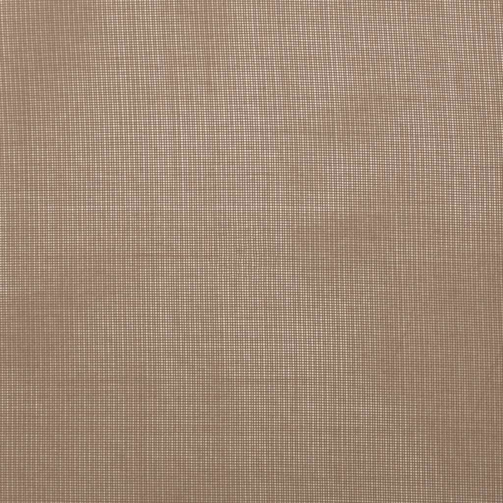 Voilages à passants 2 pcs. Marron clair 140x175 cm