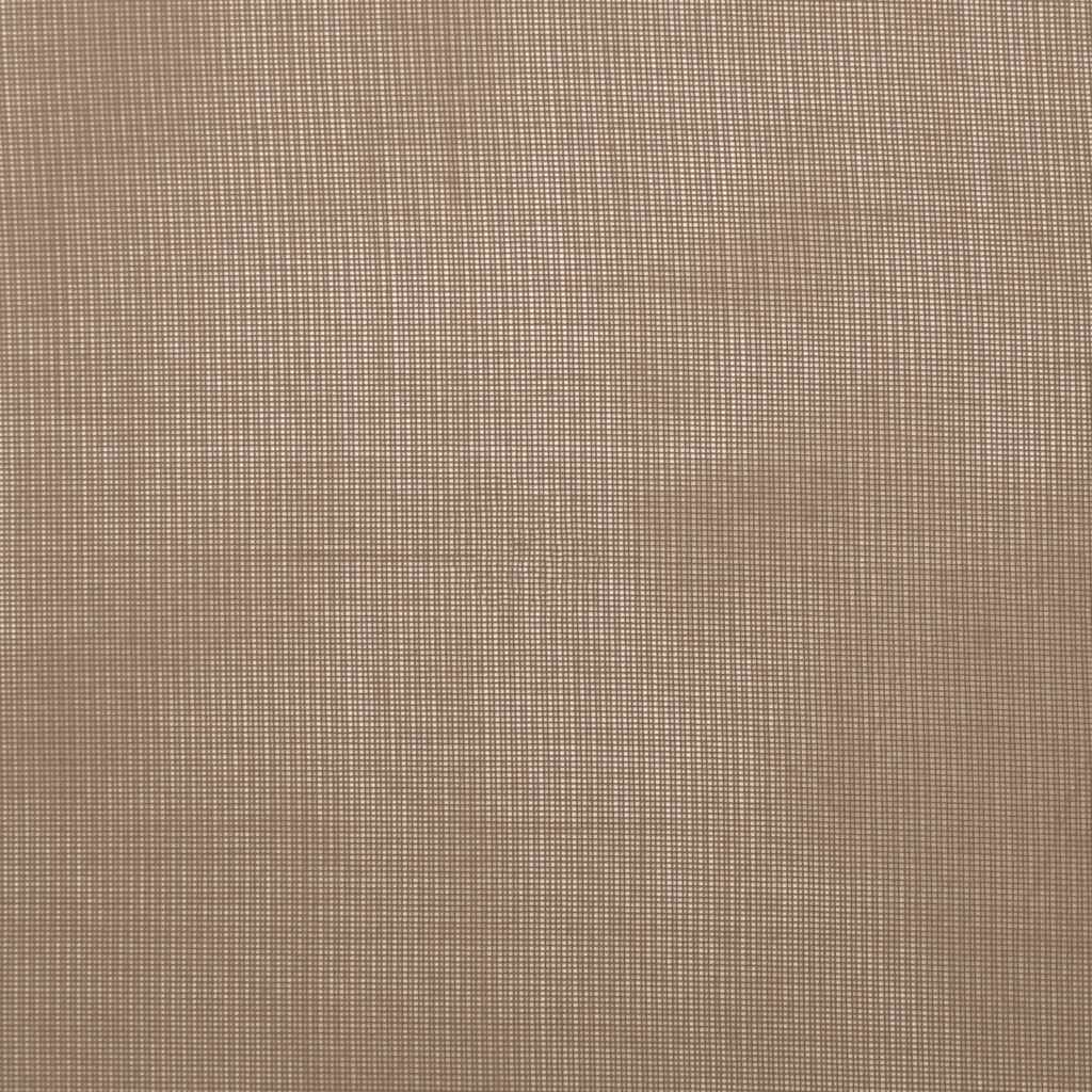 Voile Vorhänge mit Schlaufen 2 Stk. Hellbraun 140x245 cm
