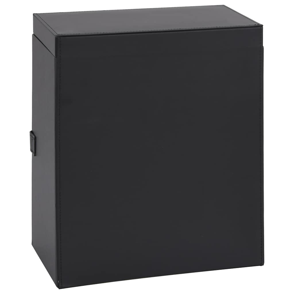 Boîte à Bijoux 6 Niveaux avec Miroir Verrouillable Noir