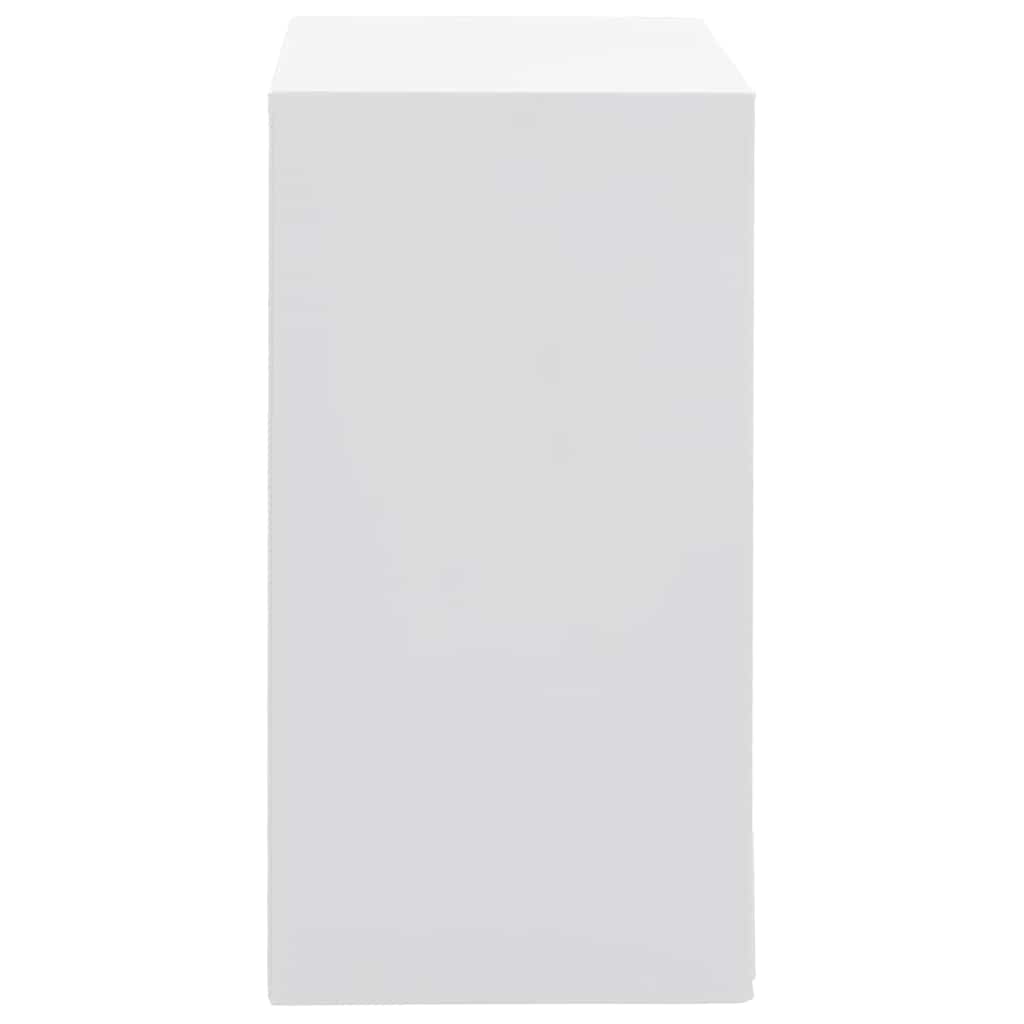Schmuckkästchen 10-lagig mit Uhrenhaltern Weiß 29x20,5x40,5 cm