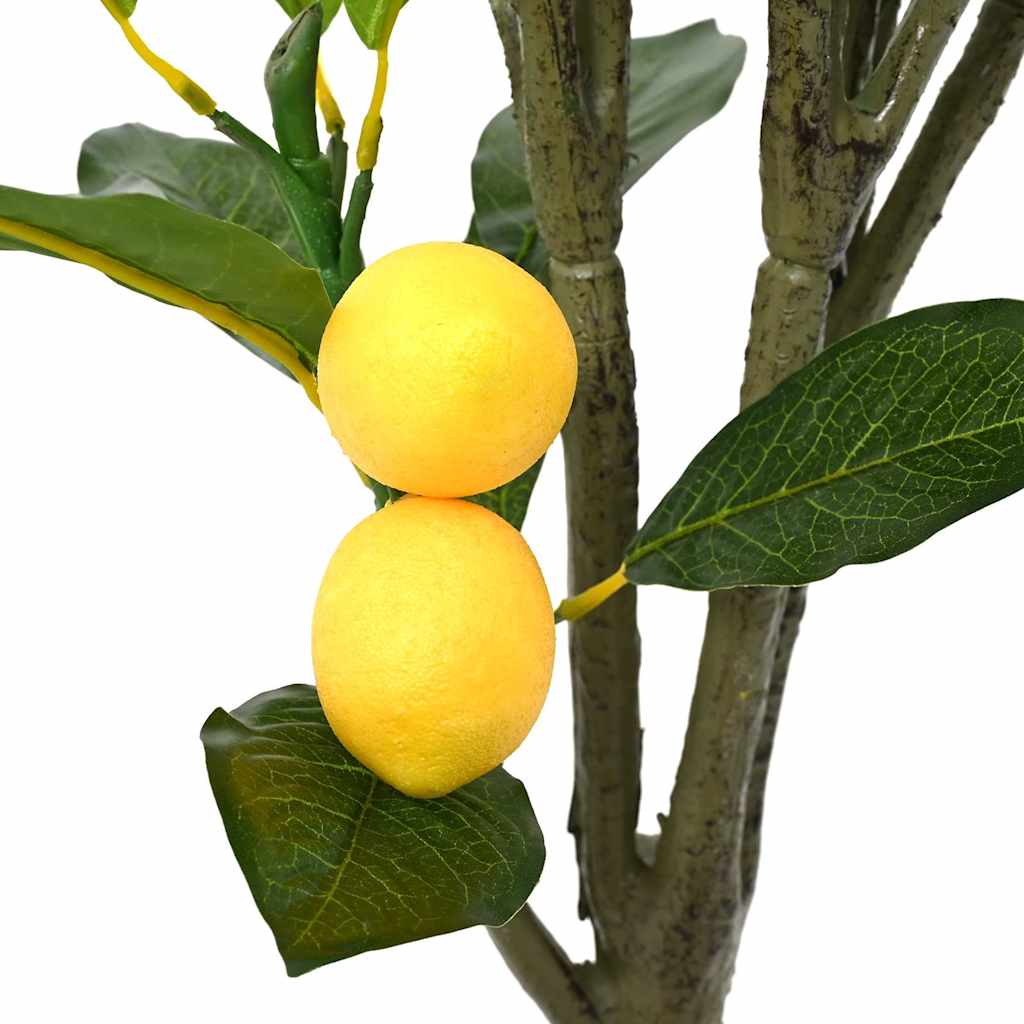 Citronnier Artificiel 136 Feuilles 120 cm Vert