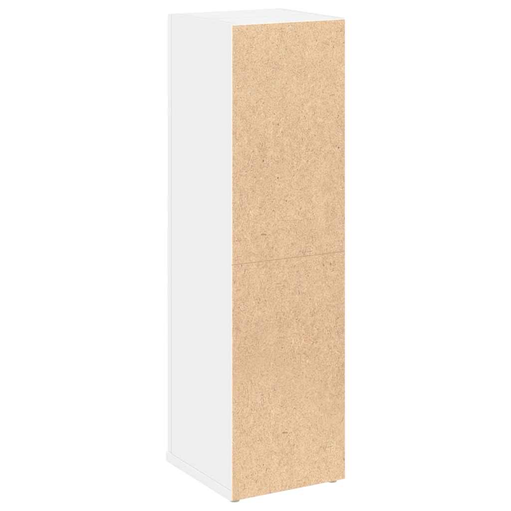 Badezimmerschrank mit Rollenhalter Weiß 20,5x22x72 cm