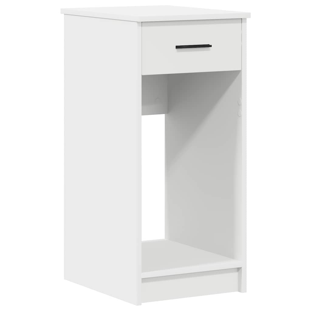 Computer Cabinet with Drawer White 35x45x77 cm