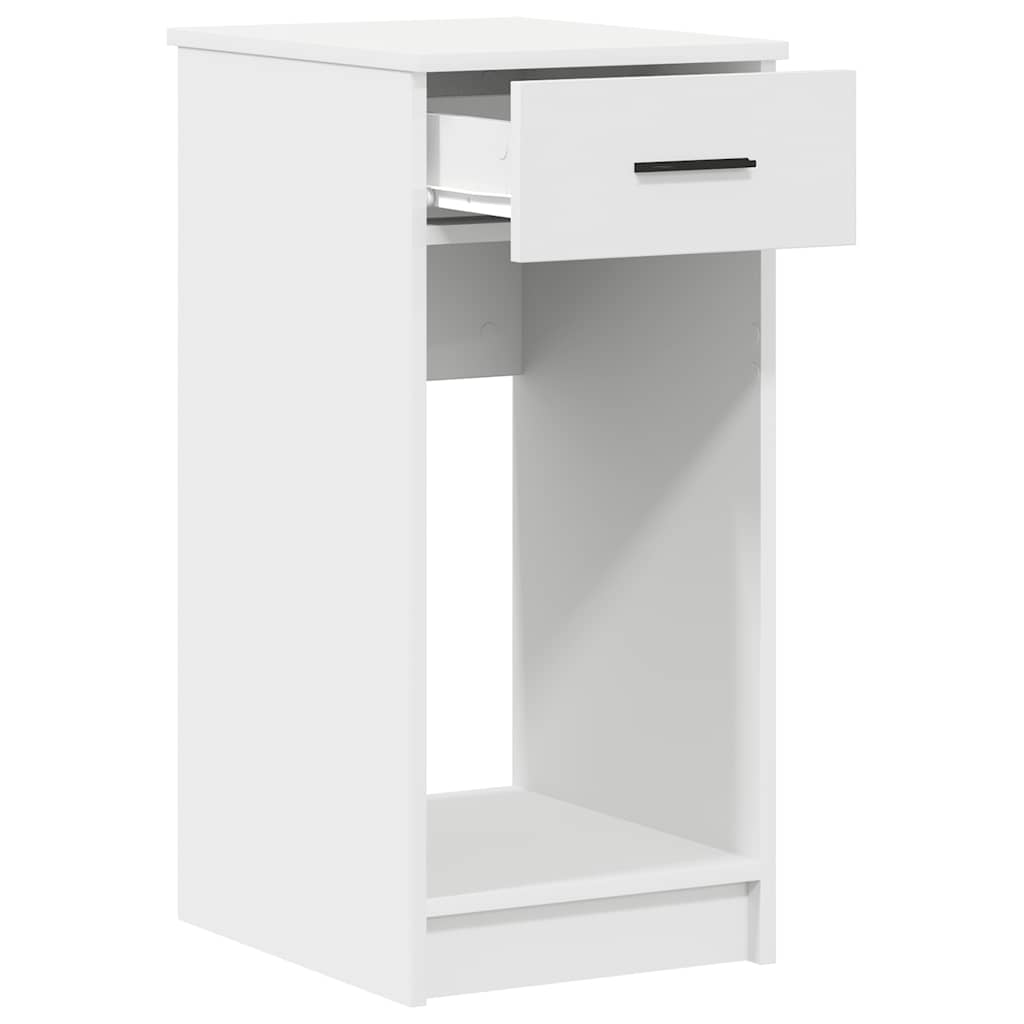 Computer Cabinet with Drawer White 35x45x77 cm