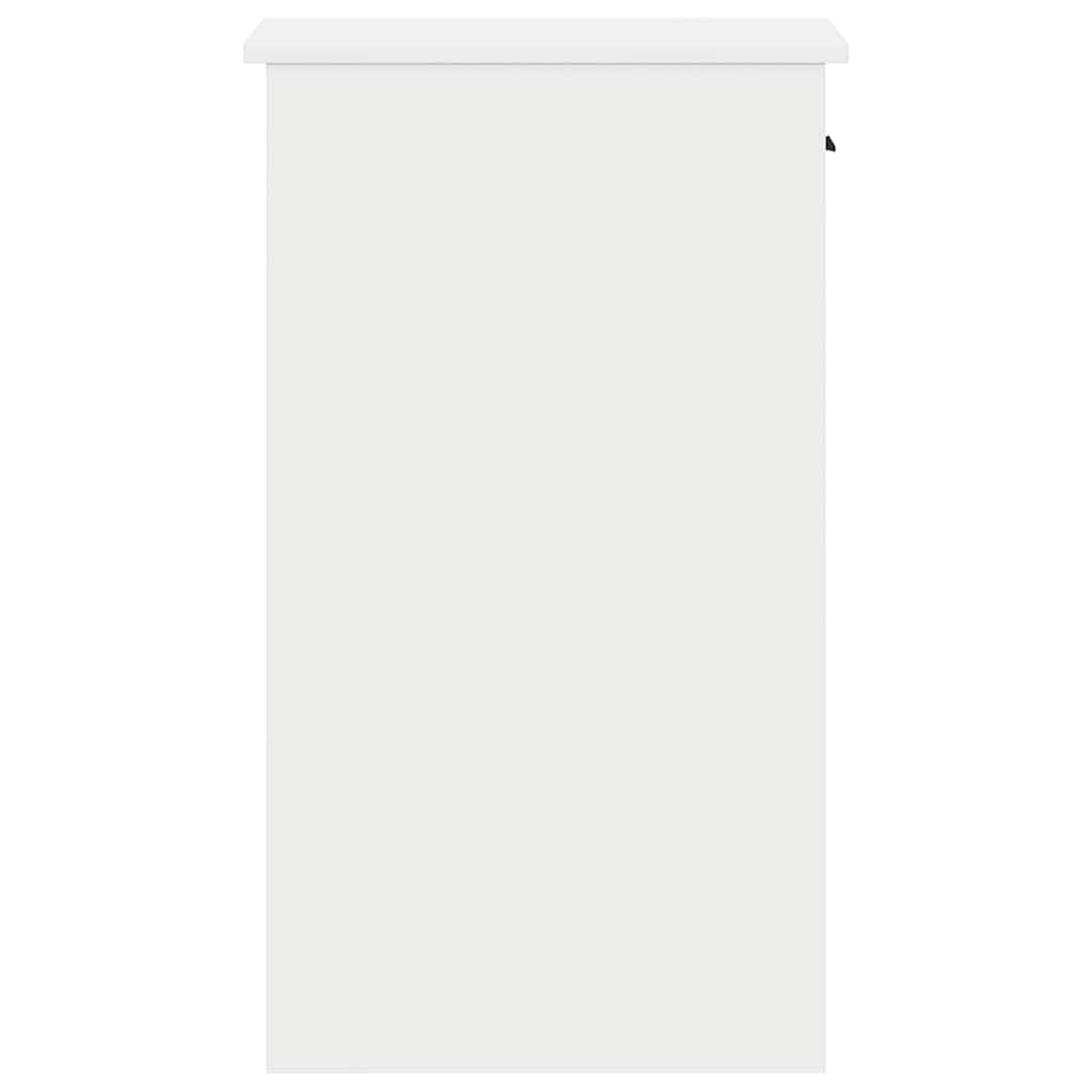 Computer Cabinet with Drawer White 35x45x77 cm