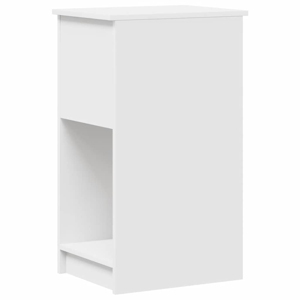 Computer Cabinet with Drawer White 35x45x77 cm