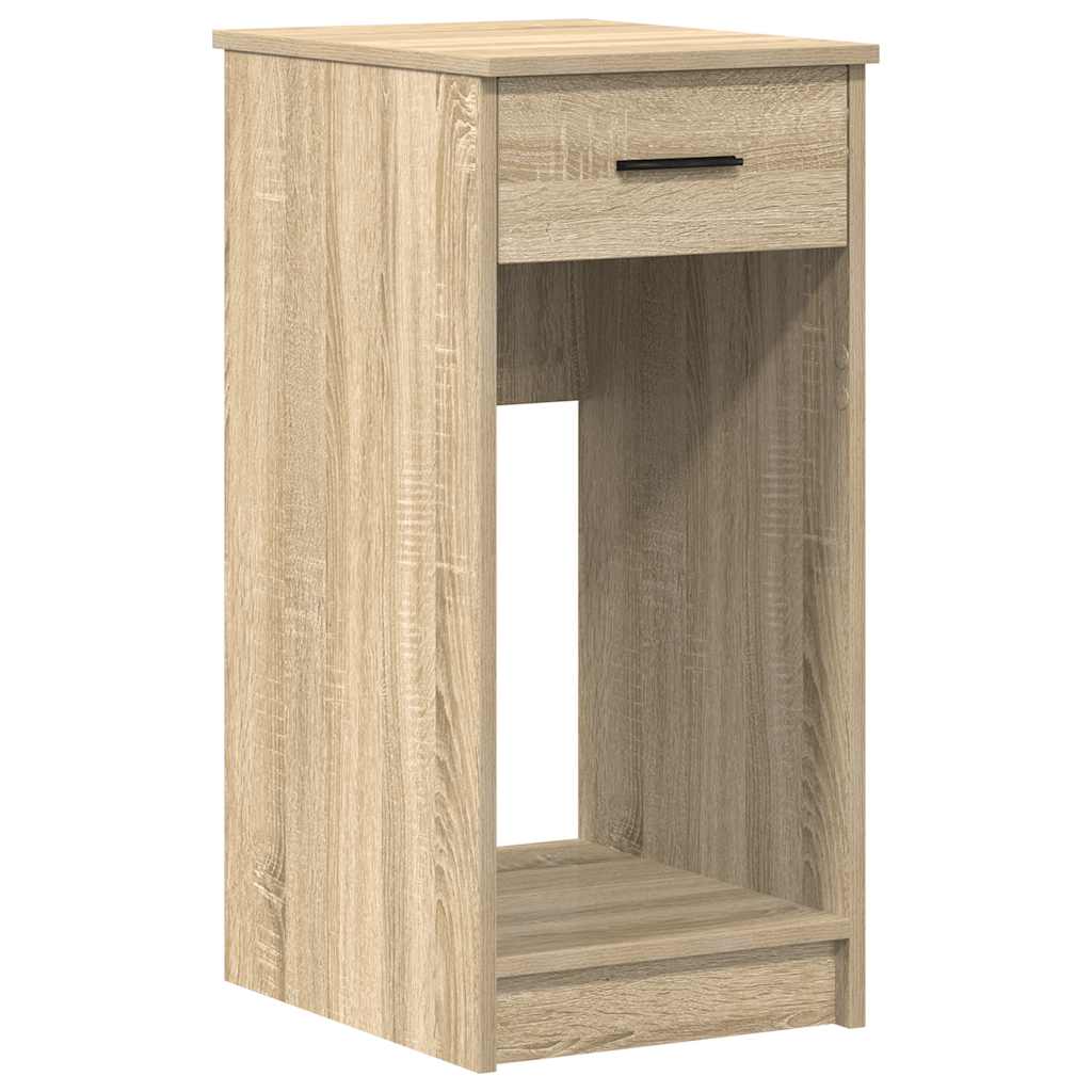 Computer Cabinet with Drawer Sonoma Oak 35x45x77 cm