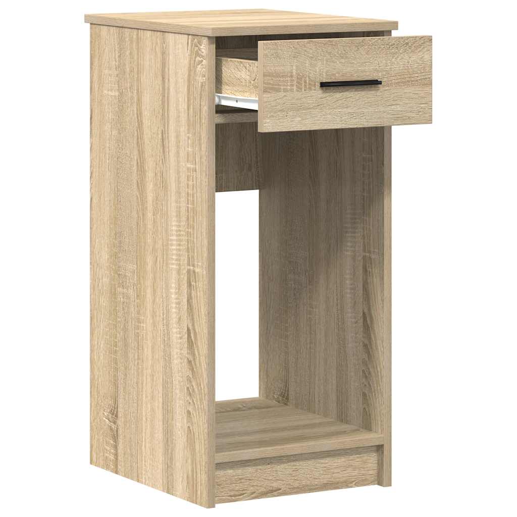 Computer Cabinet with Drawer Sonoma Oak 35x45x77 cm