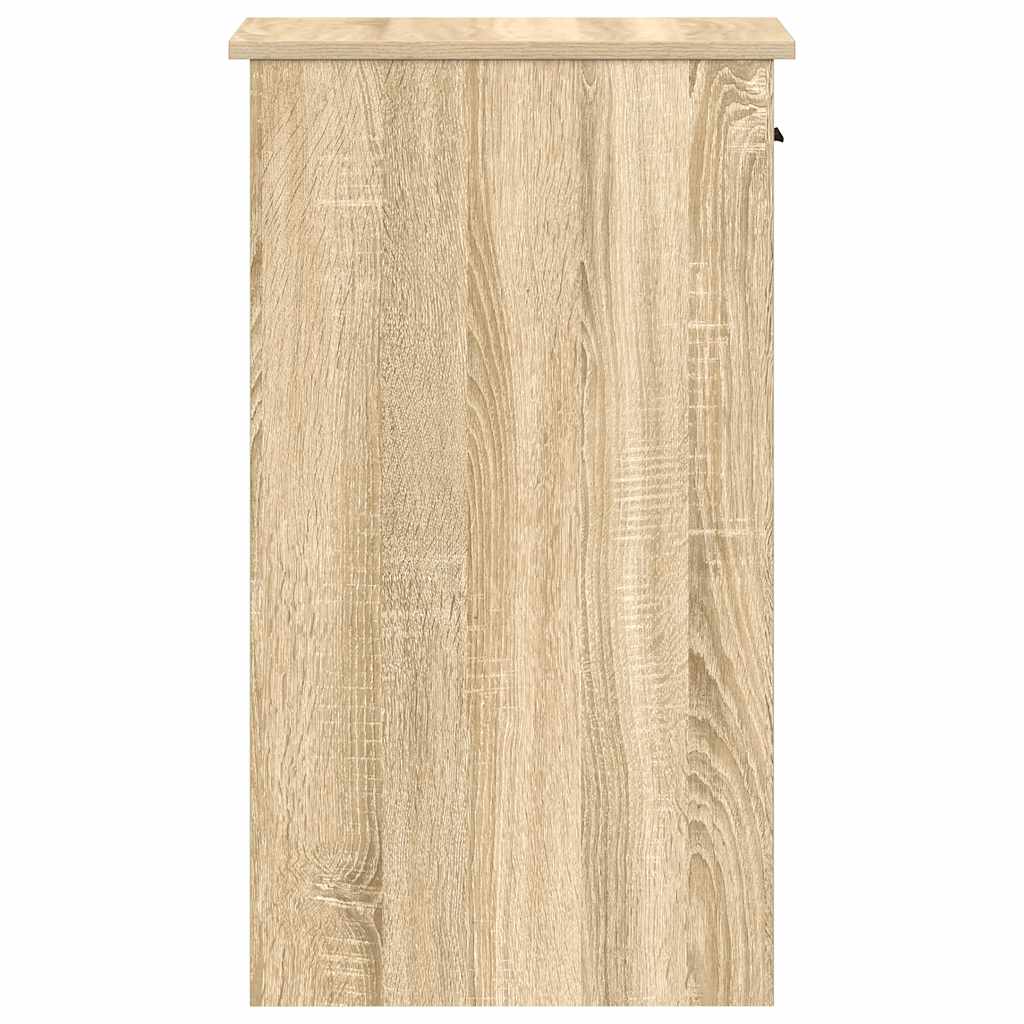 Computer Cabinet with Drawer Sonoma Oak 35x45x77 cm
