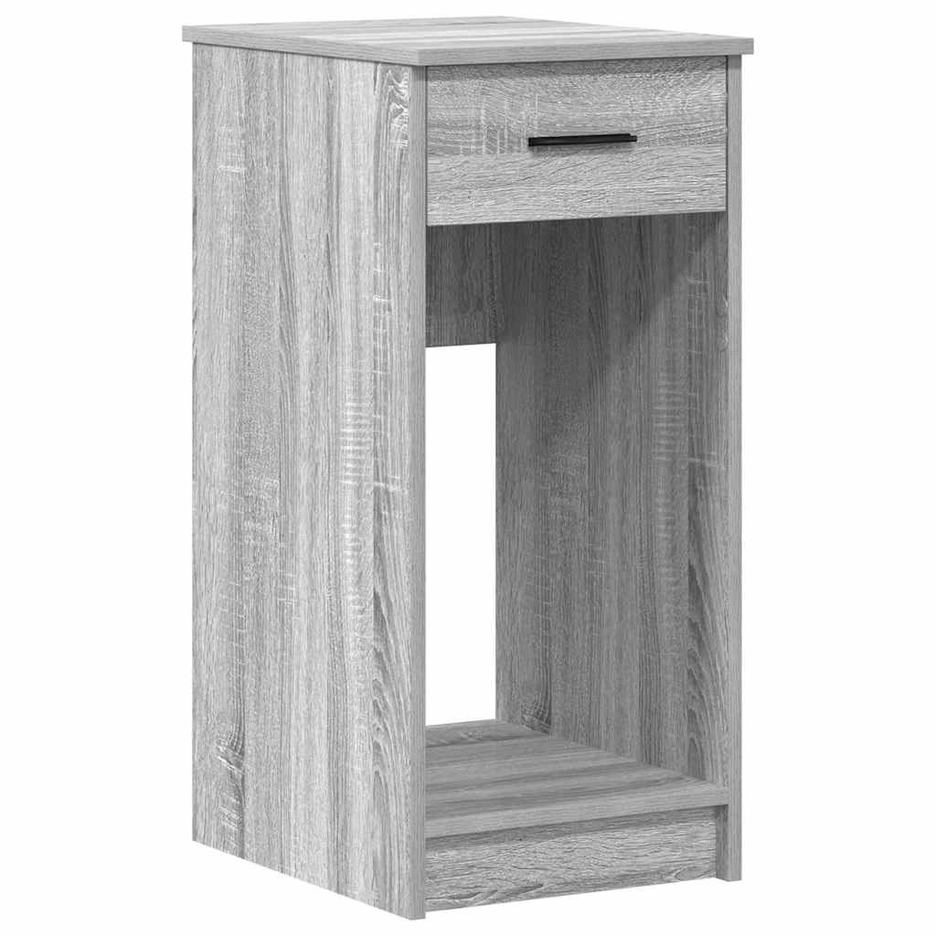 Computer Cabinet with Drawer Grey Sonoma 35x45x77 cm