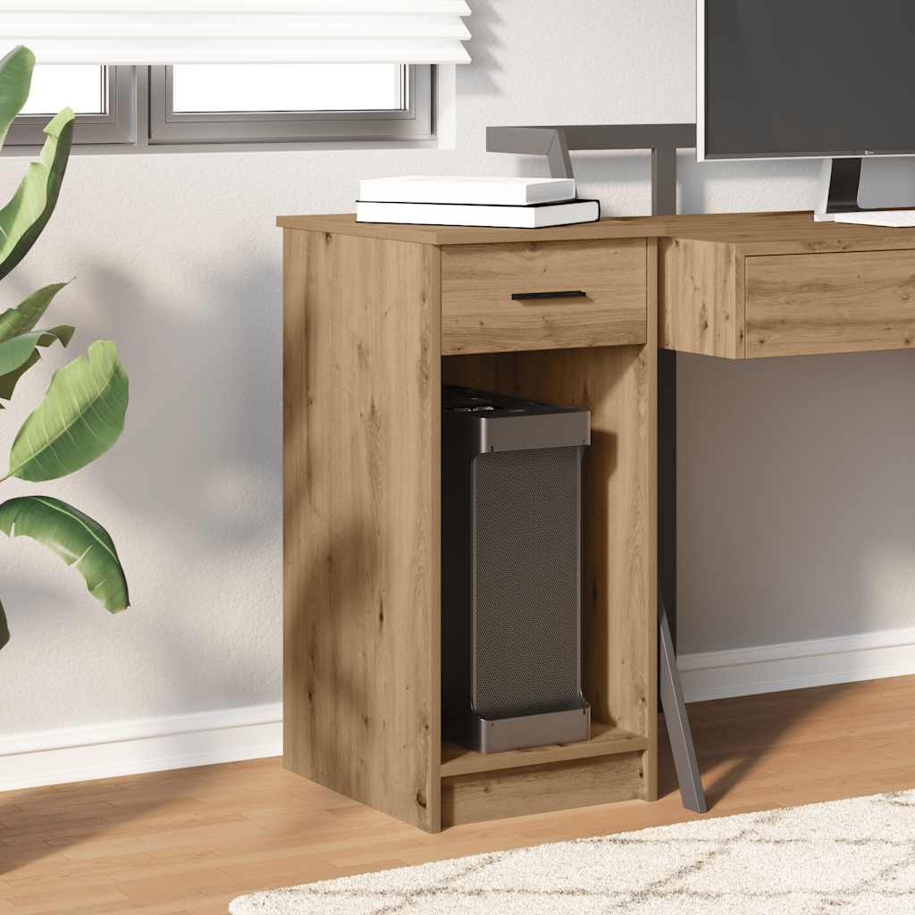 Computer cabinet with drawer Artisan Oak 35x45x77 cm