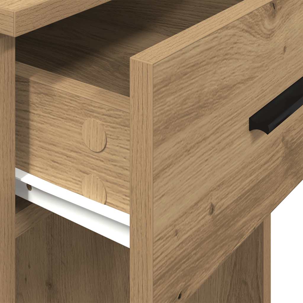 Computer cabinet with drawer Artisan Oak 35x45x77 cm