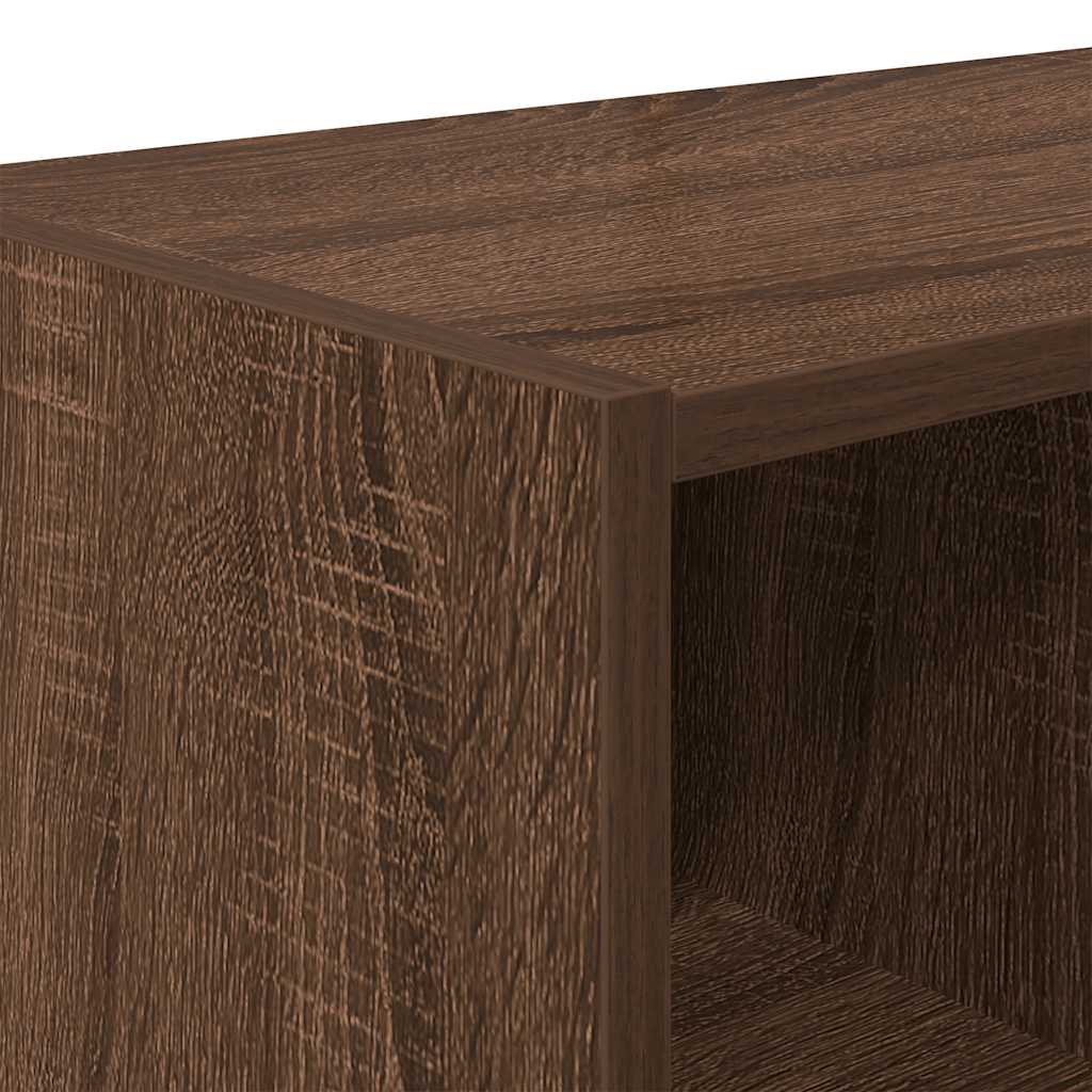 Shoe Racks 2 pcs. Stackable Brown Oak-Look 89.5x30x40 cm