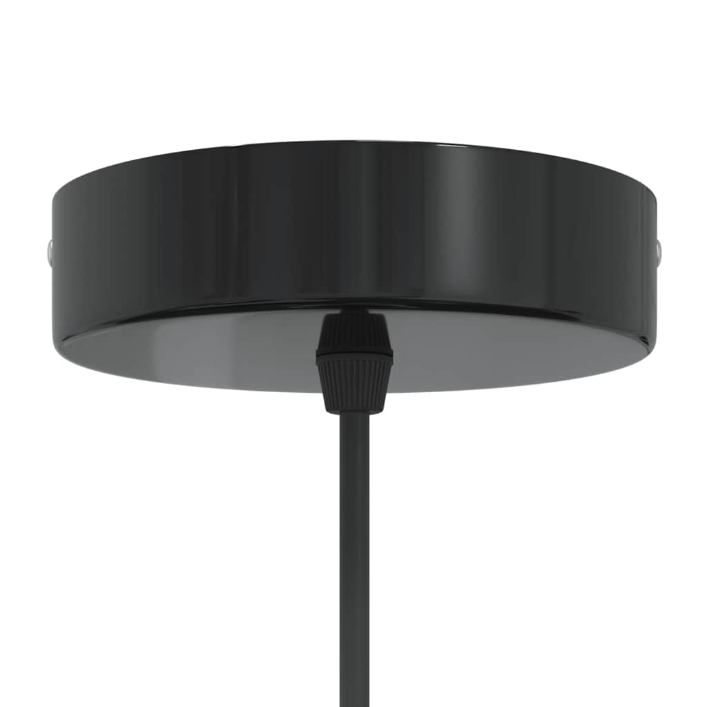Pendant Lights 2 pcs. Height-adjustable E27 Black Ø30cm Metal