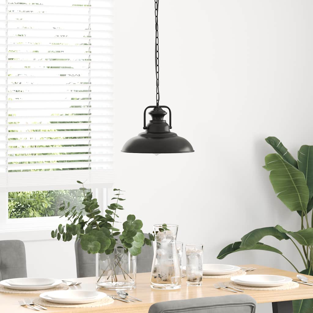 Pendant light E27 Black Ø 31 cm Iron