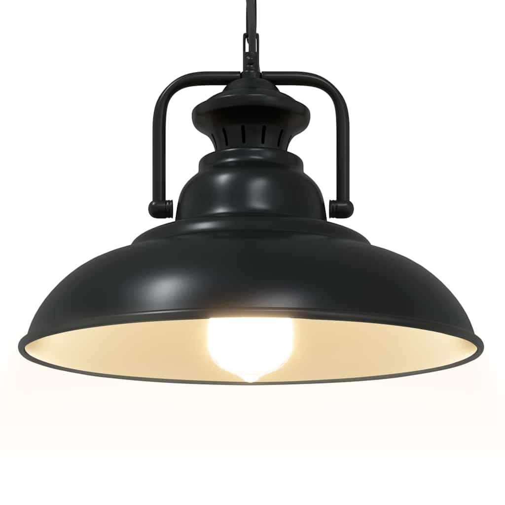 Pendant light E27 Black Ø 31 cm Iron