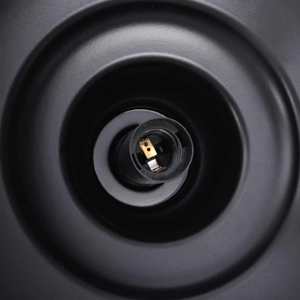 Pendant light E27 Black Ø 31 cm Iron