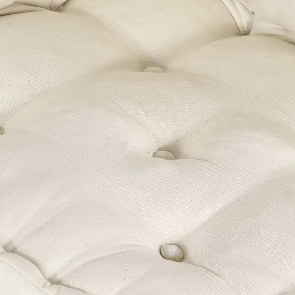 Modulares Sofaelement Creme 70x70x54 cm Stoff