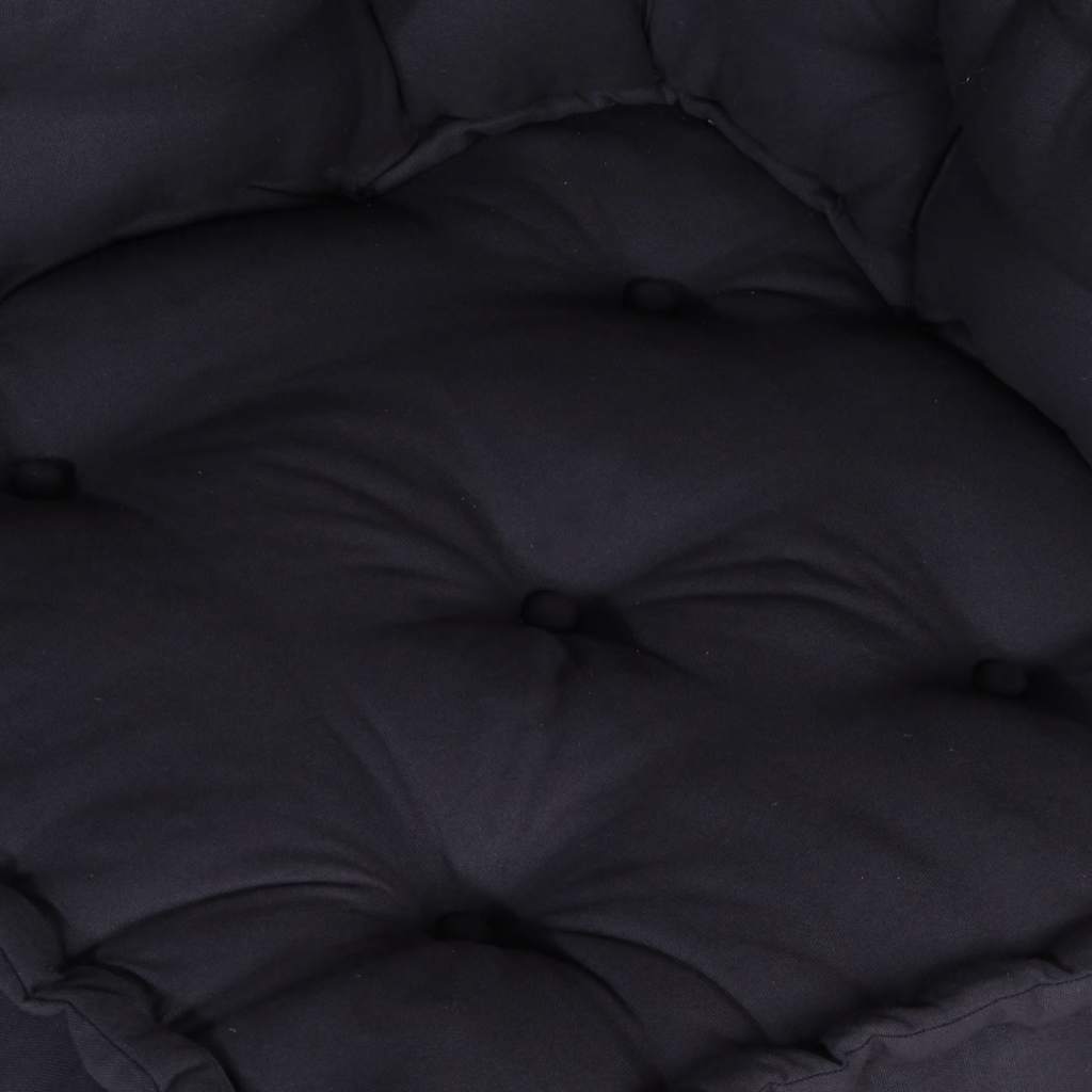 Élément de canapé modulable anthracite 70x70x54 cm tissu