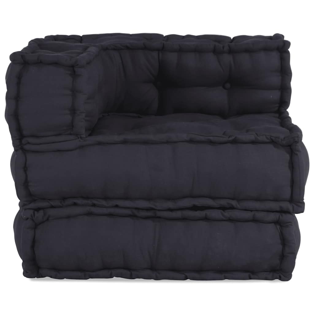 Élément de canapé modulable anthracite 70x70x54 cm tissu