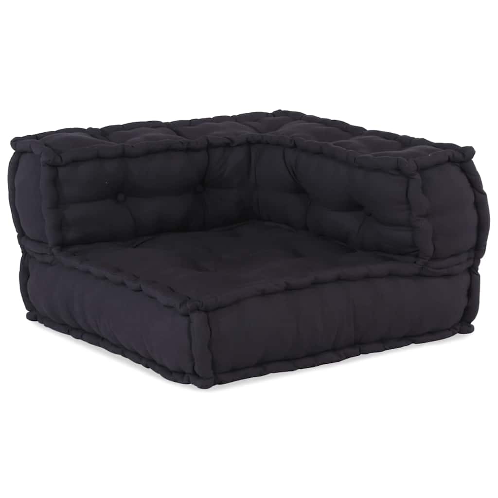 Élément de canapé modulable anthracite 70x70x54 cm tissu