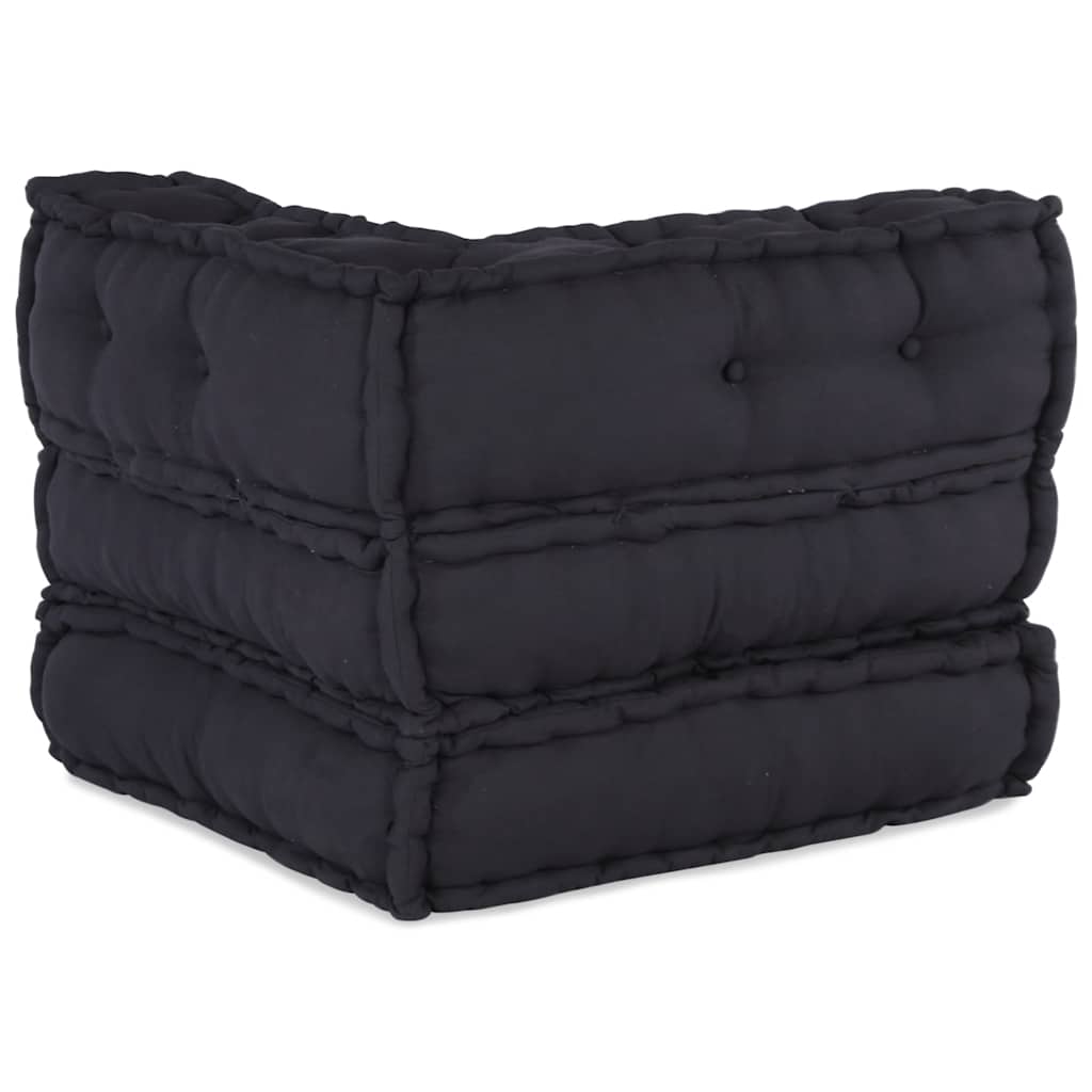 Élément de canapé modulable anthracite 70x70x54 cm tissu