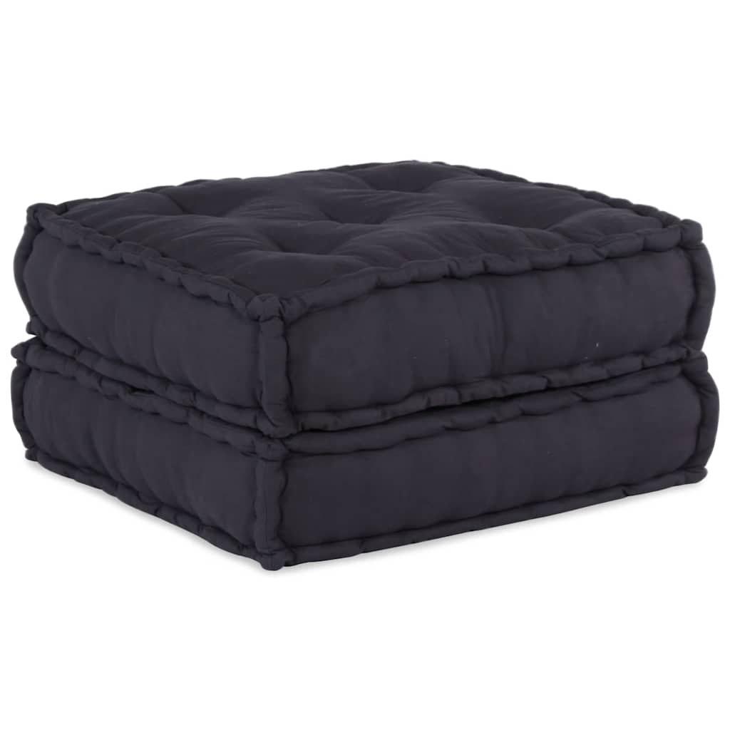 Élément de canapé modulable anthracite 70x70x36 cm Tissu