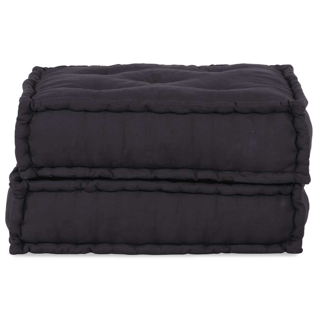 Élément de canapé modulable anthracite 70x70x36 cm Tissu