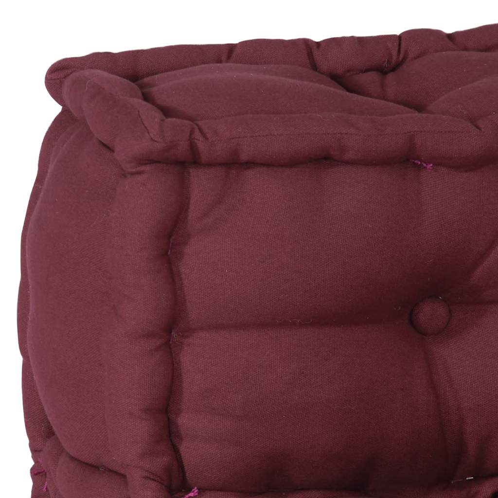 Modular Sofa Element Chestnut Brown 70x70x54 cm Fabric