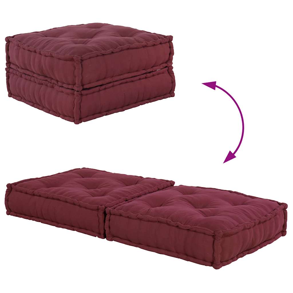 Modular Sofa Element Chestnut Brown 70x70x36 cm Fabric