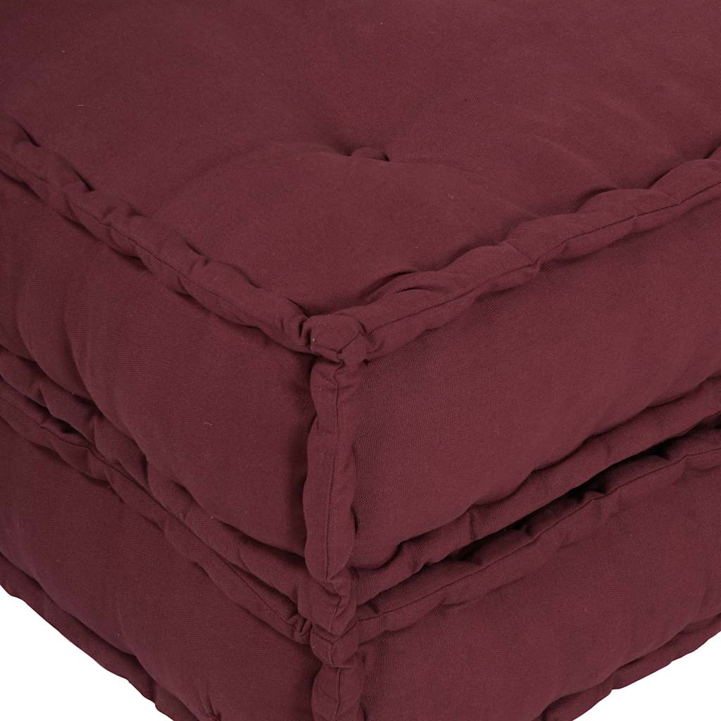Modular Sofa Element Chestnut Brown 70x70x36 cm Fabric