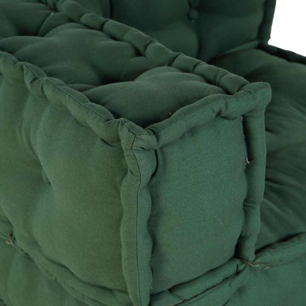 Modular Sofa Element Green 70x70x54 cm Fabric