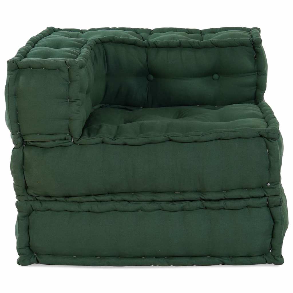 Modular Sofa Element Green 70x70x54 cm Fabric