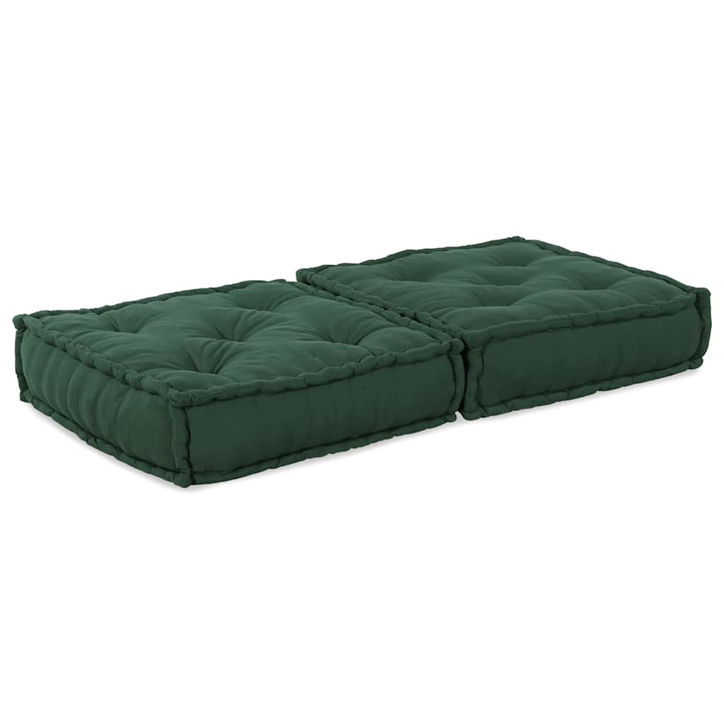 Modular Sofa Element Green 70x70x36 cm Fabric