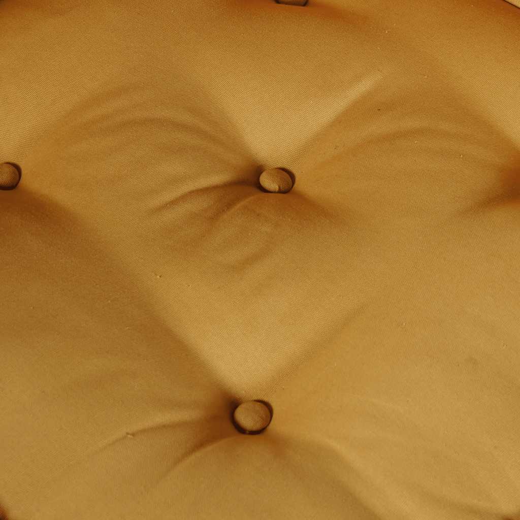 Modular Sofa Element Yellow 70x70x36 cm Fabric