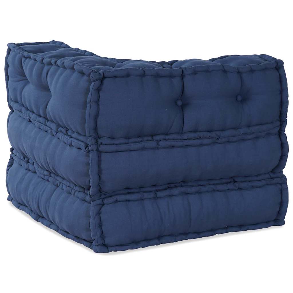 Canapé d'angle modulable Indigo 70 x 70 x 56 cm Tissu