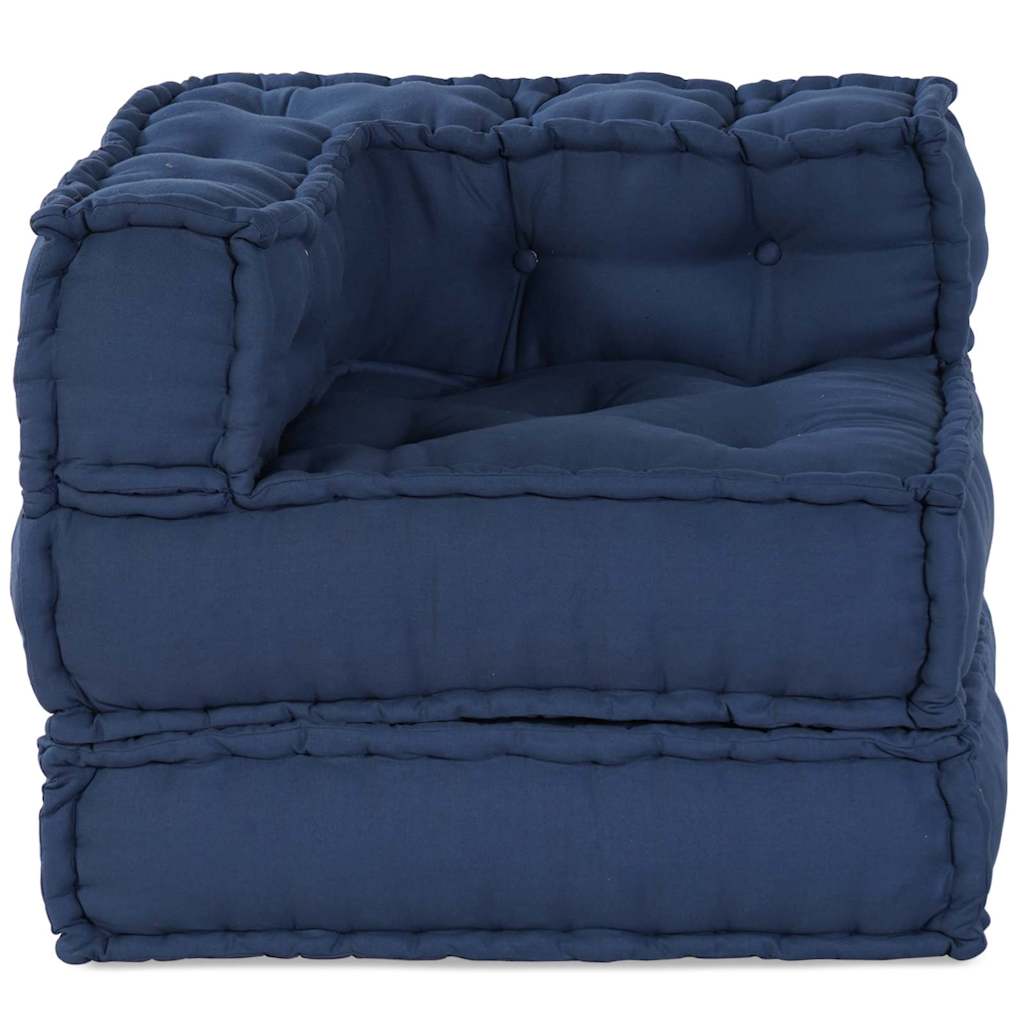 Canapé d'angle modulable Indigo 70 x 70 x 56 cm Tissu