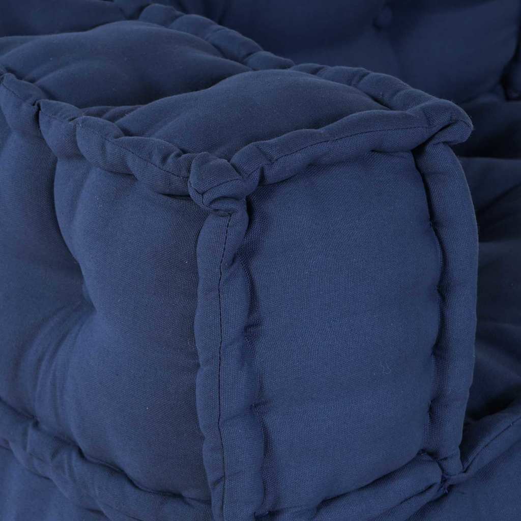 Canapé modulable 3 pcs Indigo 140 x 70 x 36 cm Tissu