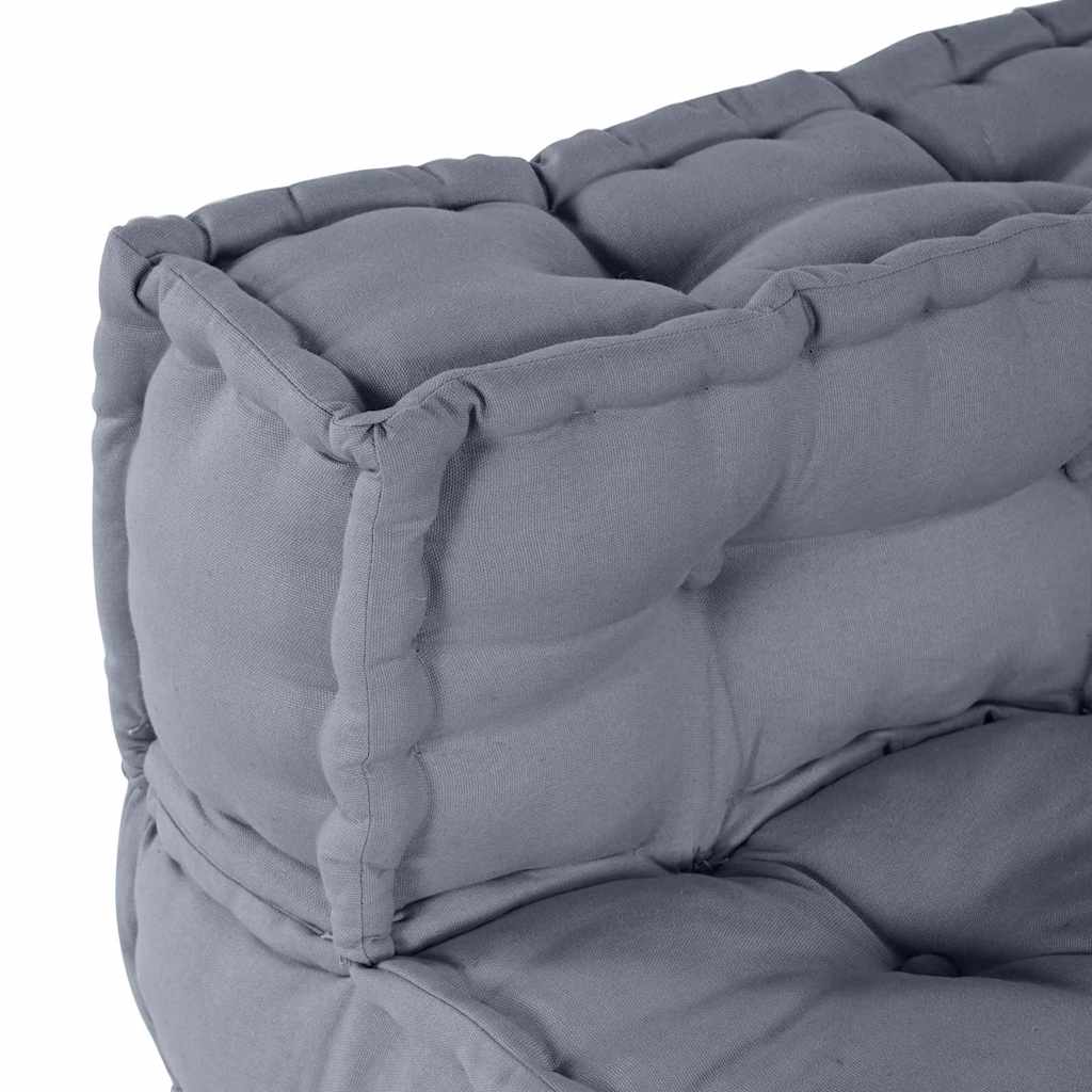 Modulares Sofa Grau 70 x 70 x 56 cm Stoff