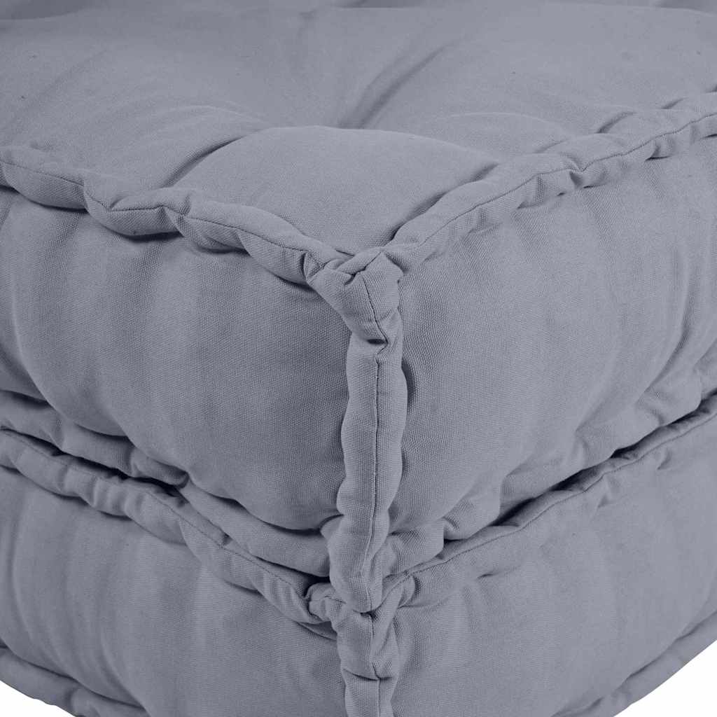 Modulares Sofa Grau 70 x 70 x 56 cm Stoff