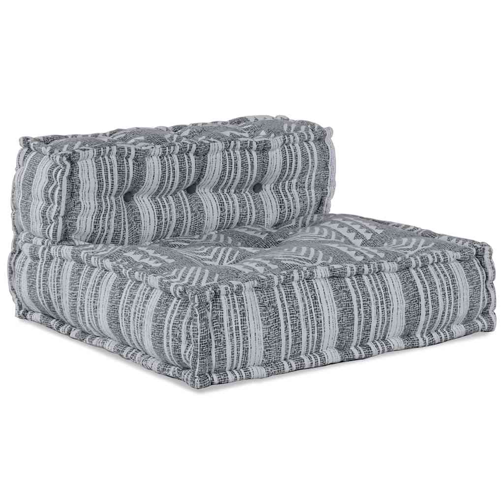 Canapé modulable gris Imprimé 70 x 70 x 56 cm Tissu