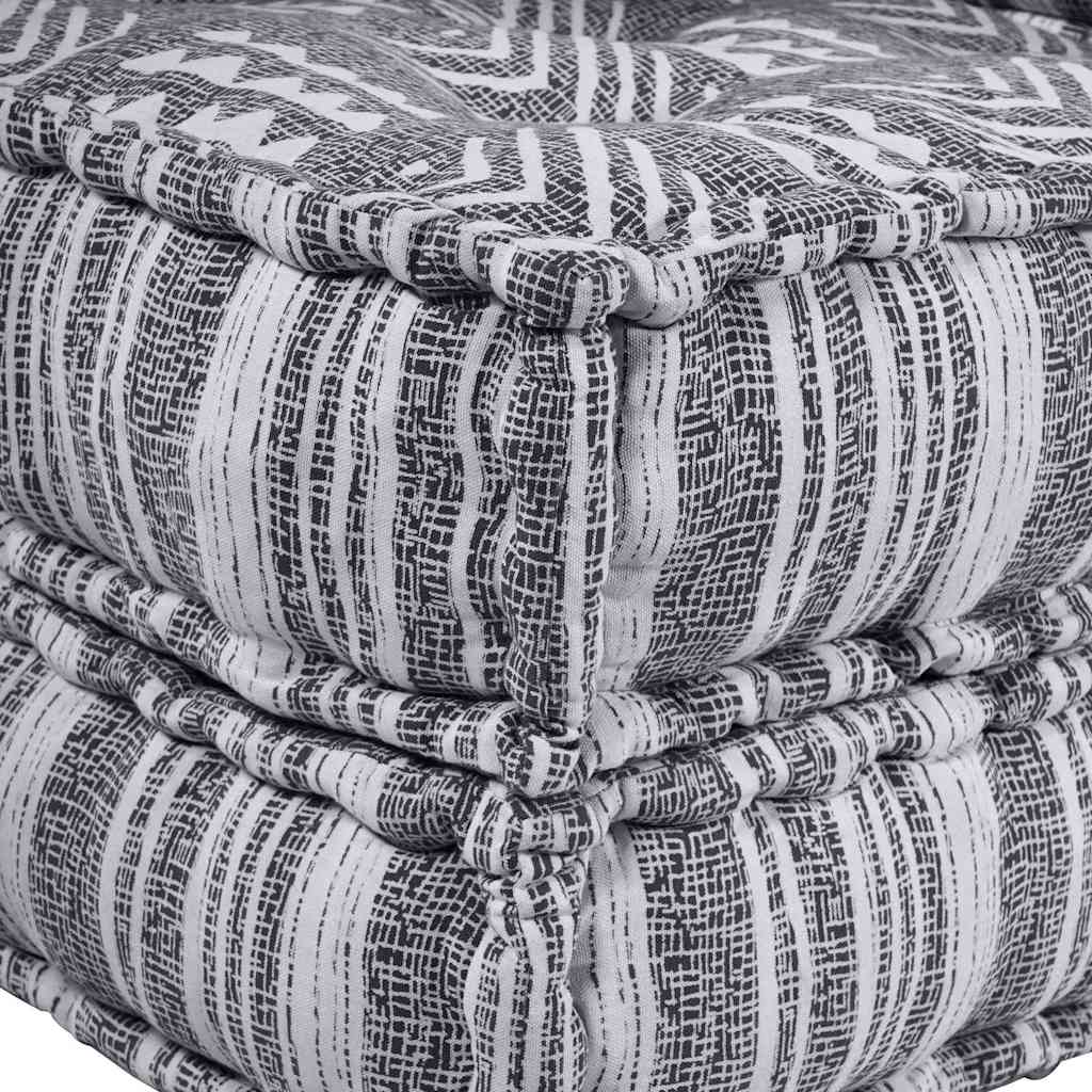 Canapé modulable gris Imprimé 70 x 70 x 36 cm Tissu