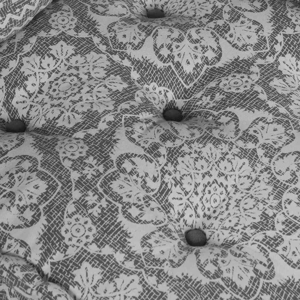 Canapé modulaire gris clair 70 x 70 x 56 cm Tissu