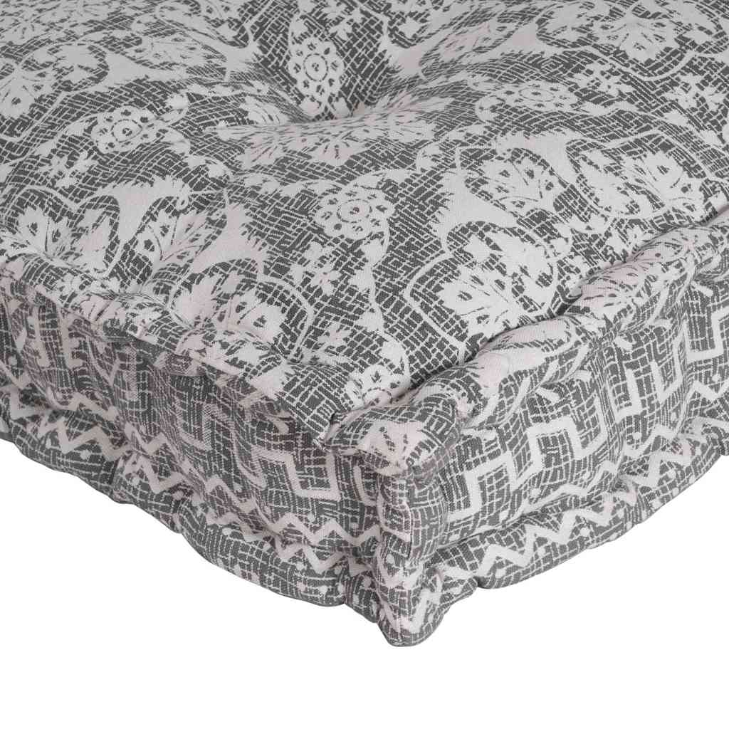 Modulares Sofa Hellgrau 120 x 80 x 12 cm Stoff
