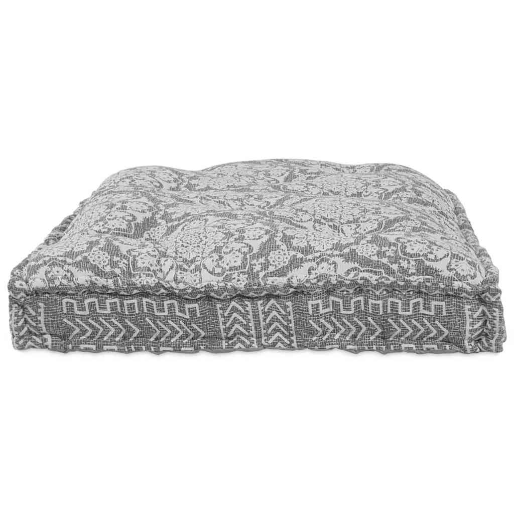 Modulares Sofa Hellgrau 120 x 80 x 12 cm Stoff