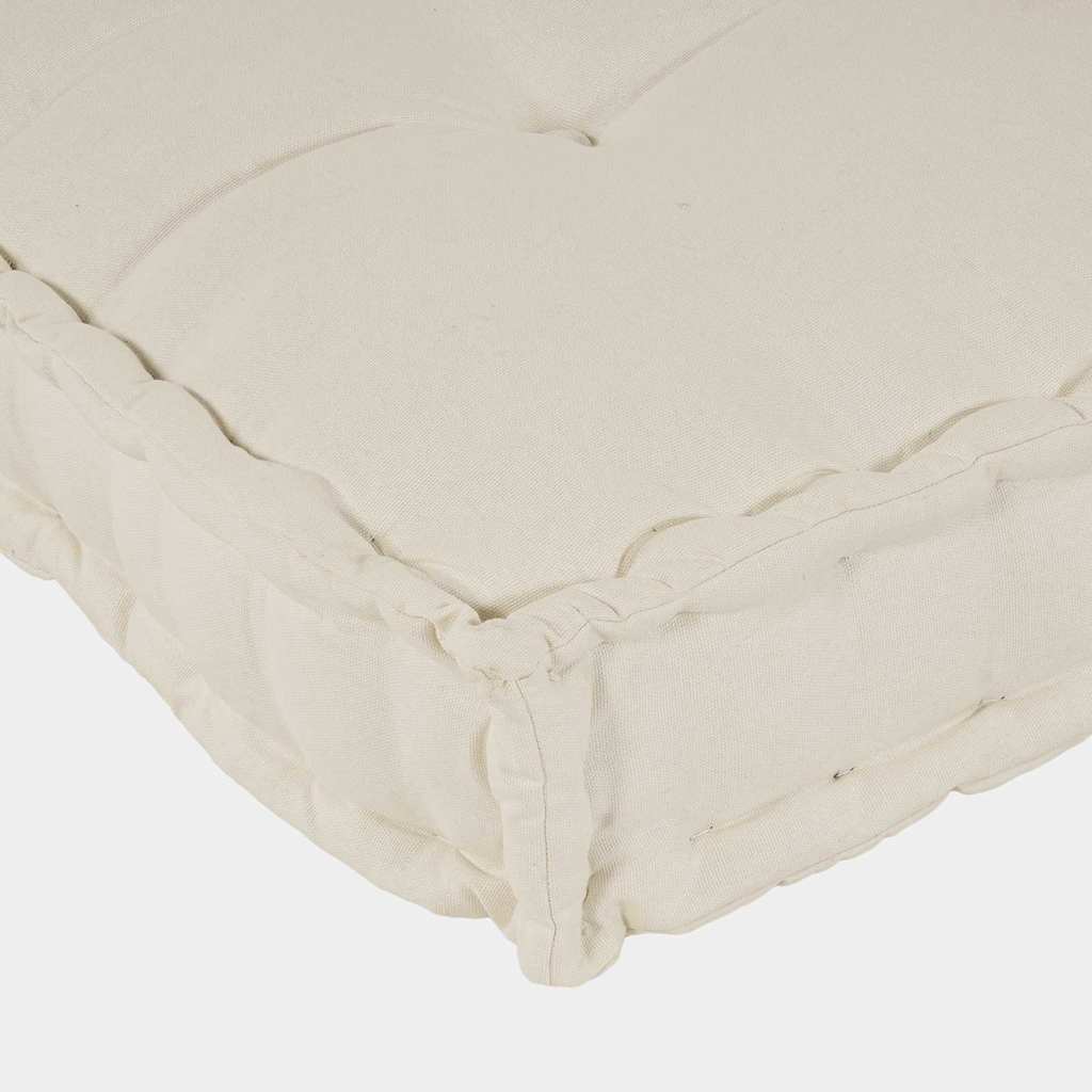 Modulares Sofa 2 pcs Creme 120 x 80 x 38 cm Stoff