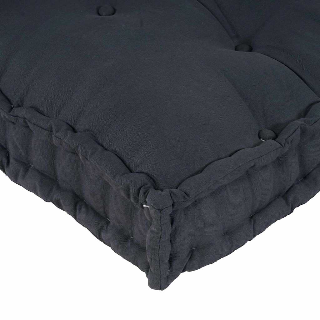 Canapé modulable 3 pcs Anthracite 120 x 80 x 38 cm Tissu