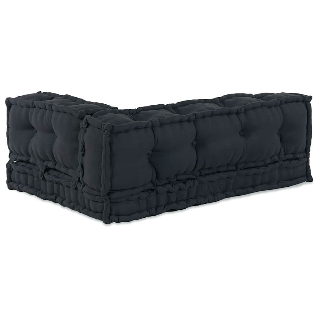 Canapé modulable 3 pcs Anthracite 120 x 80 x 38 cm Tissu