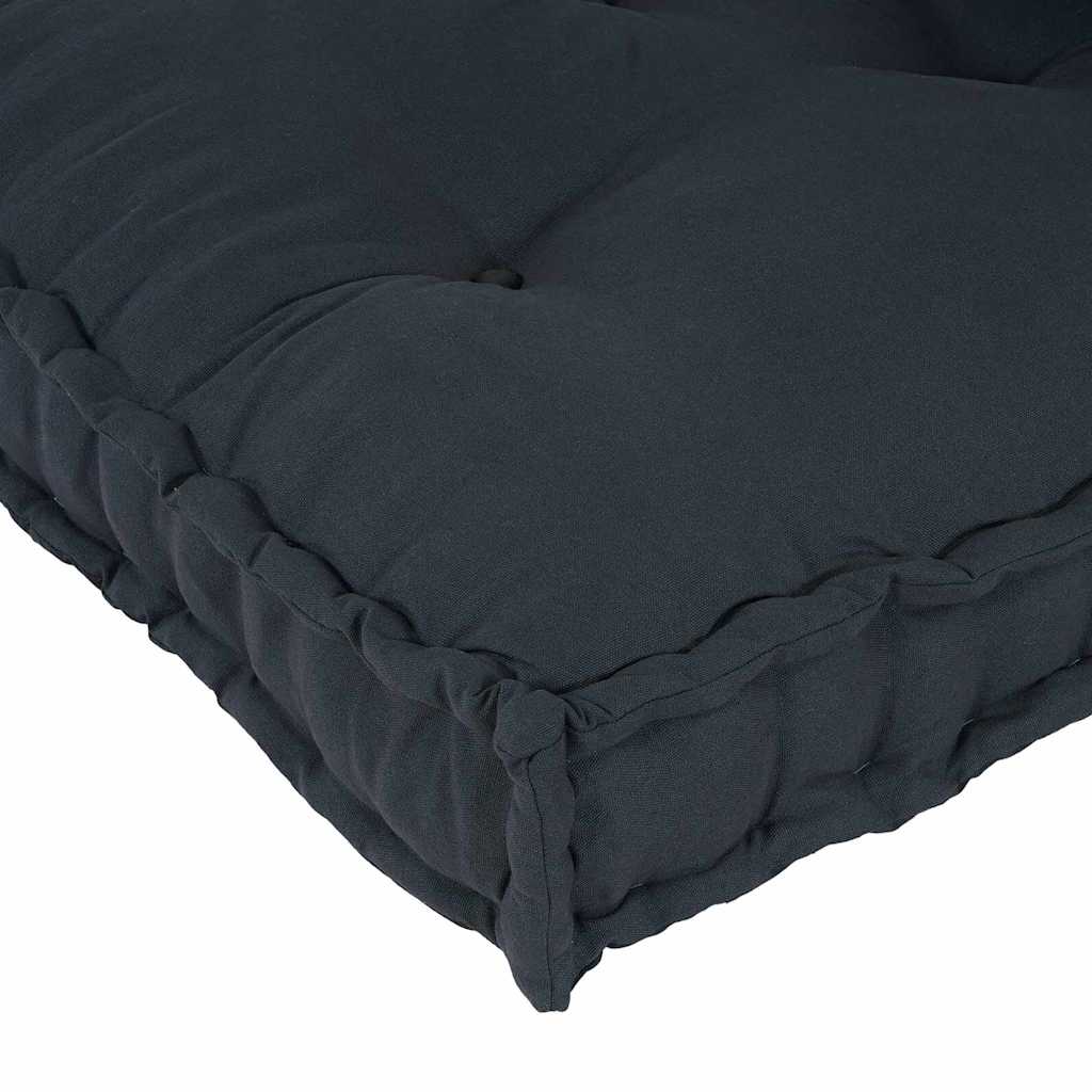 Canapé modulaire 2 pcs Anthracite 120 x 80 x 38 cm Tissu