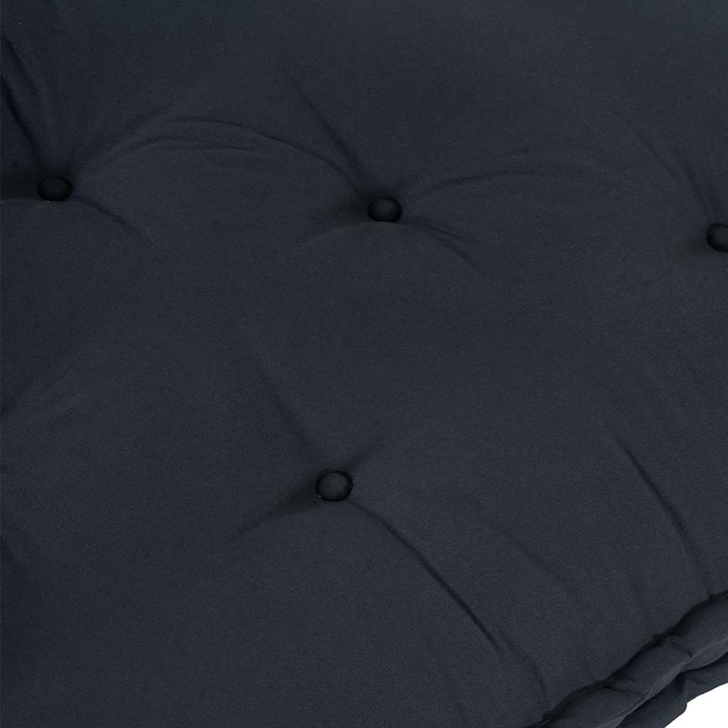 Modular Sofa Anthracite 120 x 80 x 12 cm Fabric